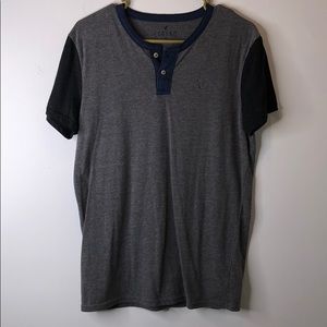 American Eagle Tri-Tone Short Sleeve Tee